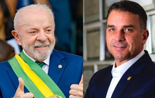 Flávio Bolsonaro e Lula disputarão segundo turno pela Presidência da República