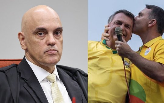 Defesa de Bolsonaro pede a Moraes autorização para Flávio visitar o pai antes do fim da suspensão