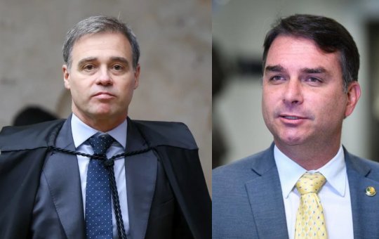 Mendonça multa Flávio Bolsonaro por promover propaganda contra Lula