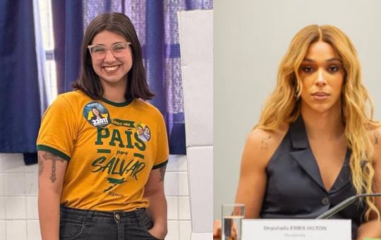 Eduarda Campopiano ataca Erika Hilton após eleição e a chama de “homem biológico”
