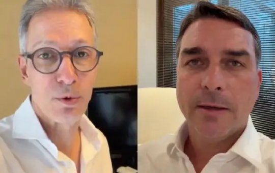 Zema se posiciona a favor de Flávio Bolsonaro no 2º turno: “não vou me omitir nem ficar em cima do muro”