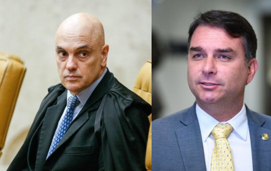 Moraes pede que PGR se manifeste sobre visita de Flávio Bolsonaro ao pai