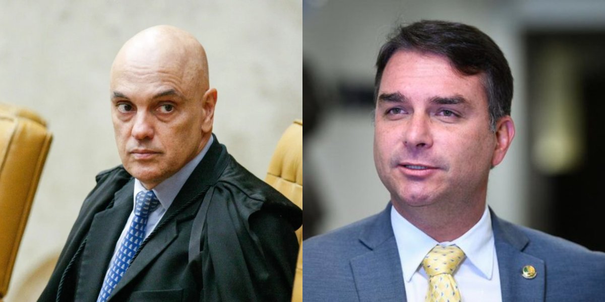 Moraes pede que PGR se manifeste sobre visita de Flávio Bolsonaro ao pai