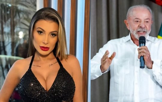 Andressa Urach declara voto em Lula: “Eu já escolhi de que lado dessa história eu quero estar”