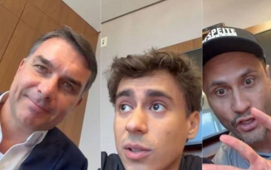 Cleitinho declara apoio a Flávio Bolsonaro no segundo turno e aparece ao lado de Nikolas