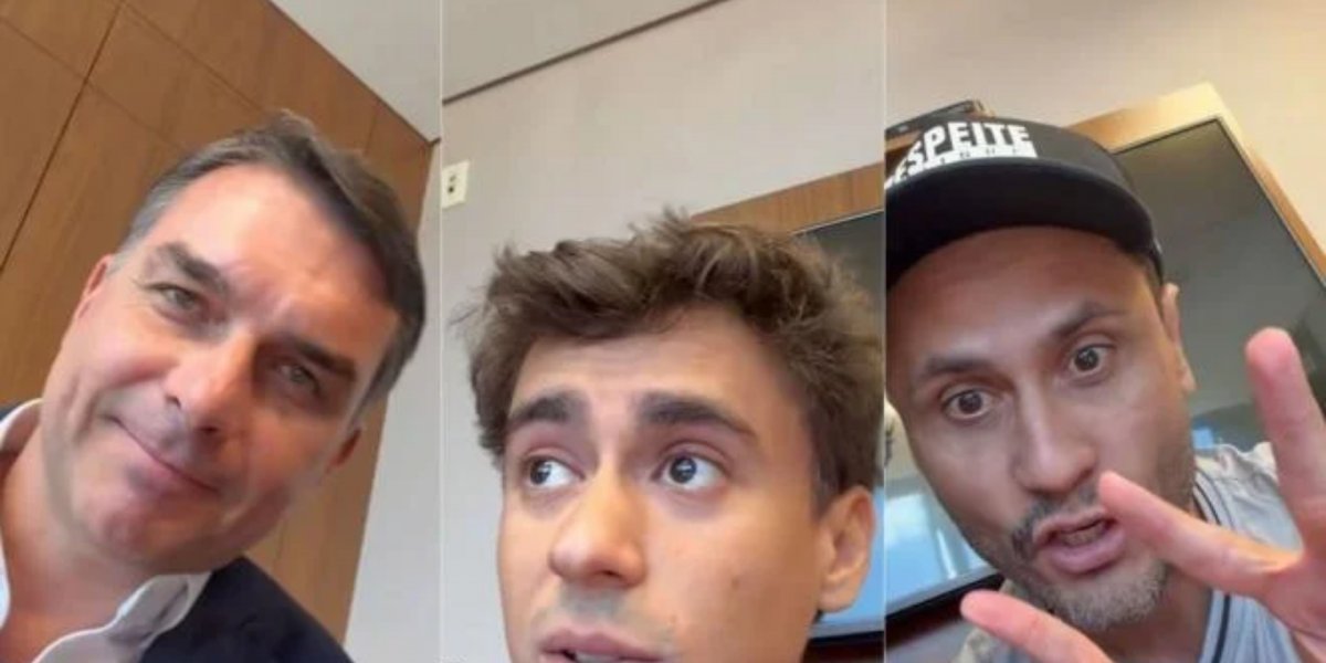 Cleitinho declara apoio a Flávio Bolsonaro no segundo turno e aparece ao lado de Nikolas