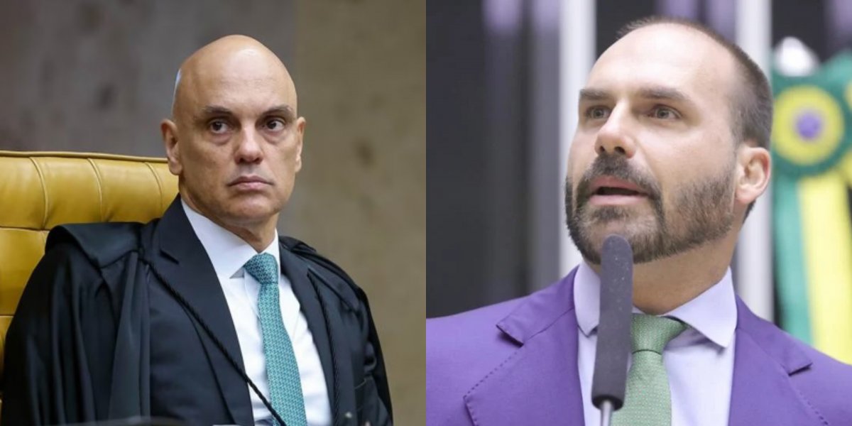 Moraes determina prisão de Eduardo Bolsonaro e cancela passaportes do ex-deputado