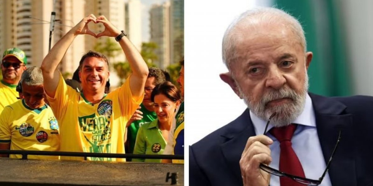 Segundo turno: Flávio Bolsonaro aparece com 52,8% e Lula tem 47,2% dos votos válidos, segundo AtlasIntel