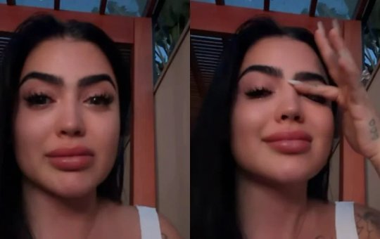 MC Mirella chora após ter endereço divulgado e desabafa: “Não tem como ficar de boa”