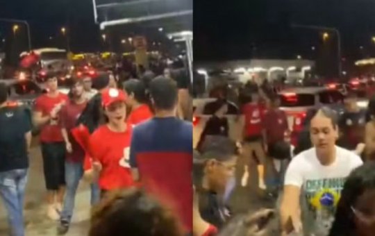Ato pró-Lula na UFS é marcado por correria após disparos de arma de fogo