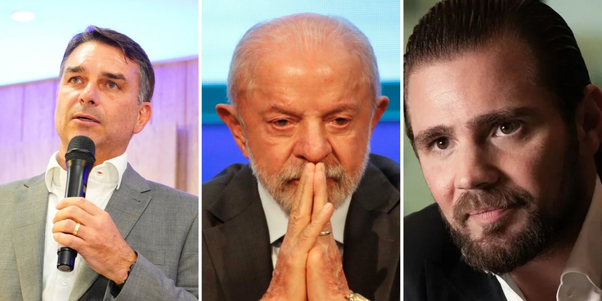Flávio acusa Lula de receber propina e rebate críticas sobre filme de Bolsonaro "Fui injustiçado"