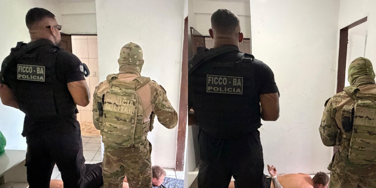 Russo condenado à prisão perpétua é preso em Salvador durante operação policial