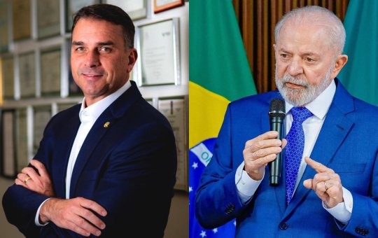 Flávio Bolsonaro lidera 2º turno com 48% contra 45% de Lula, segundo BTG/Nexus