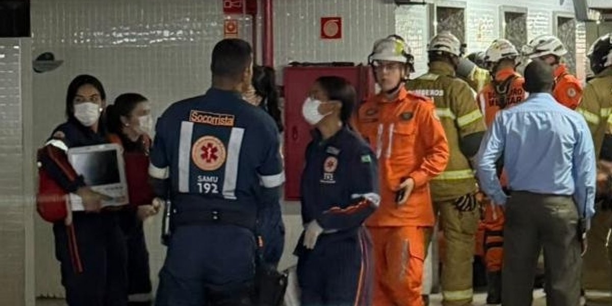 Elevador despenca em condomínio na Avenida Tancredo Neves e deixa mulher ferida em Salvador
