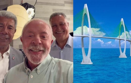 Lula anuncia mais de R$ 3 bilhões para construção da Ponte Salvador–Itaparica