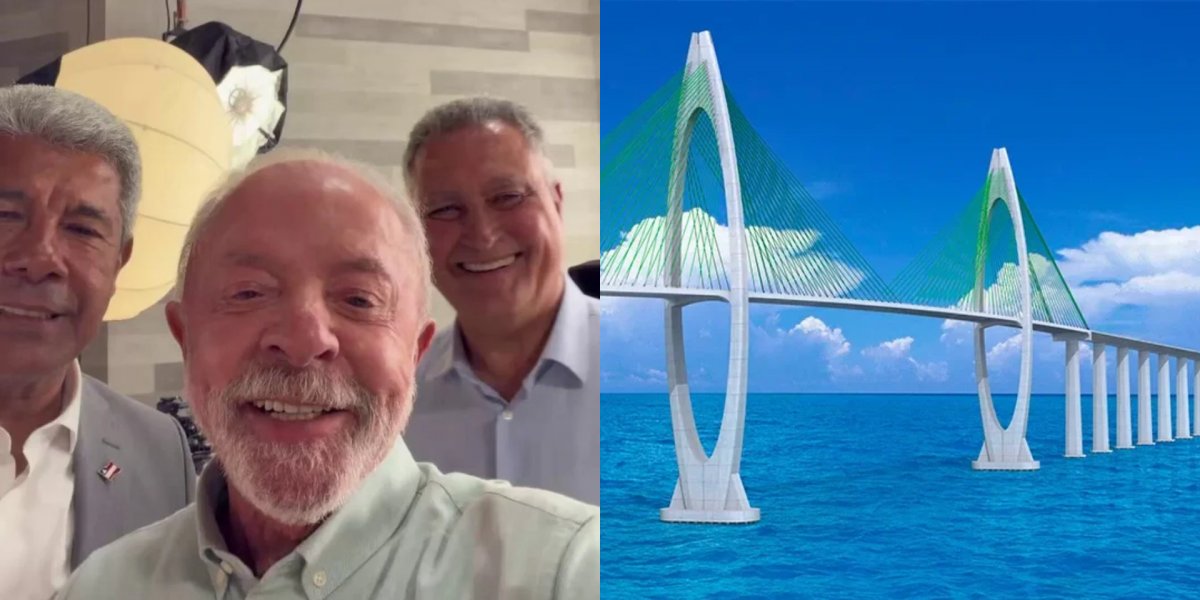 Lula anuncia mais de R$ 3 bilhões para construção da Ponte Salvador–Itaparica