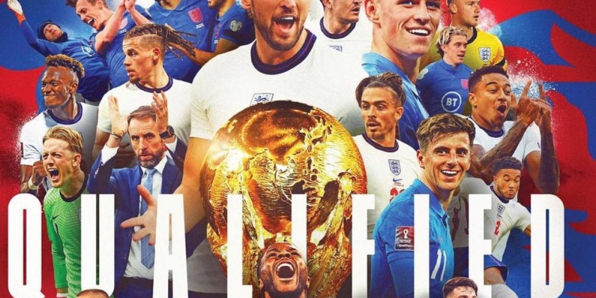 Inglaterra goleia e garante vaga no Qatar; Itália vai para repescagem