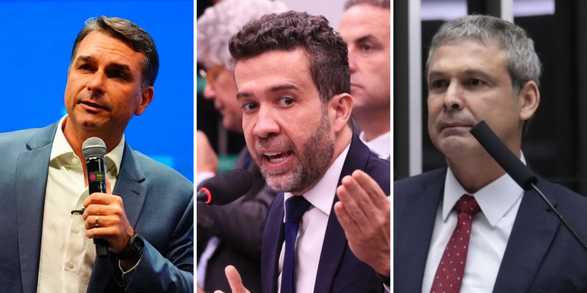Flávio Bolsonaro processa Janones e Lindbergh por vídeo sobre aposentadoria