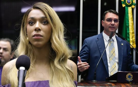 Erika Hilton acusa WhatsApp de favorecer canal de Flávio Bolsonaro em buscas