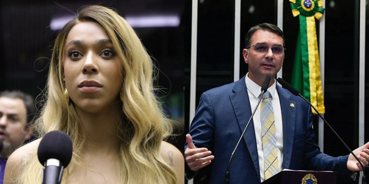 Erika Hilton acusa WhatsApp de favorecer canal de Flávio Bolsonaro em buscas