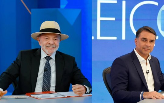 Globo define datas das entrevistas com Lula e Flávio Bolsonaro; confira