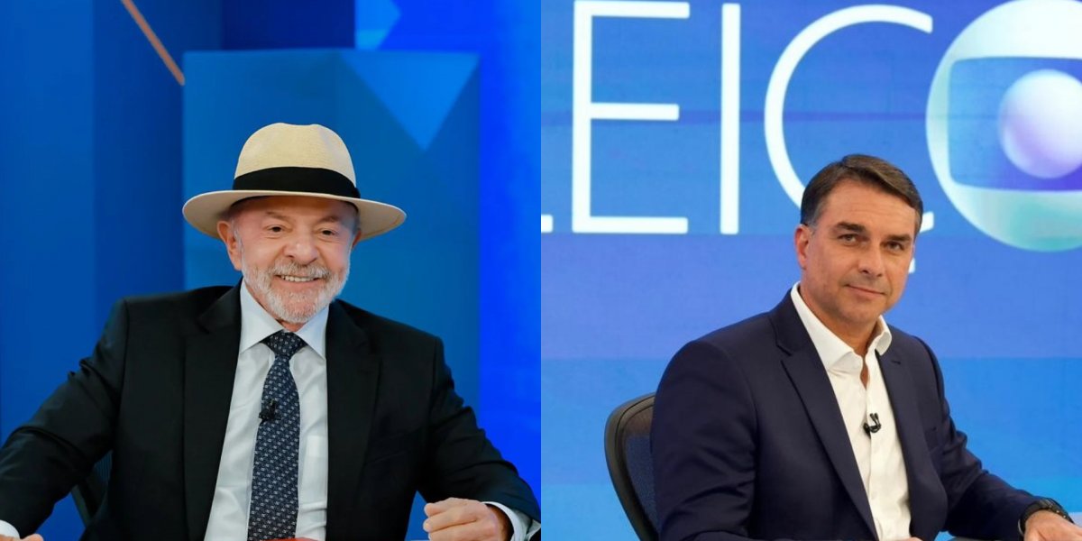 Globo define datas das entrevistas com Lula e Flávio Bolsonaro; confira