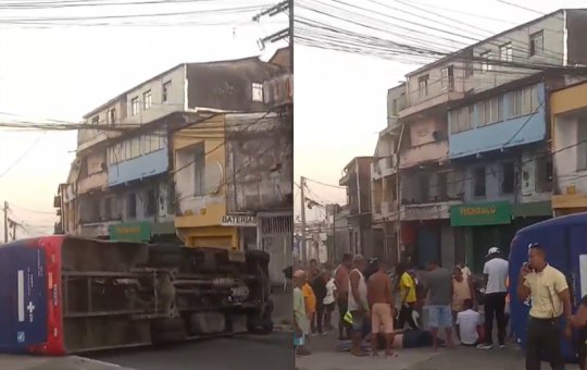 Nove pessoas ficam feridas após acidente envolvendo três veículos em Salvador
