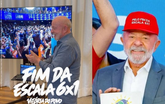Lula comemora aprovação do fim da escala 6×1 no Senado: “desejo histórico do povo trabalhador”