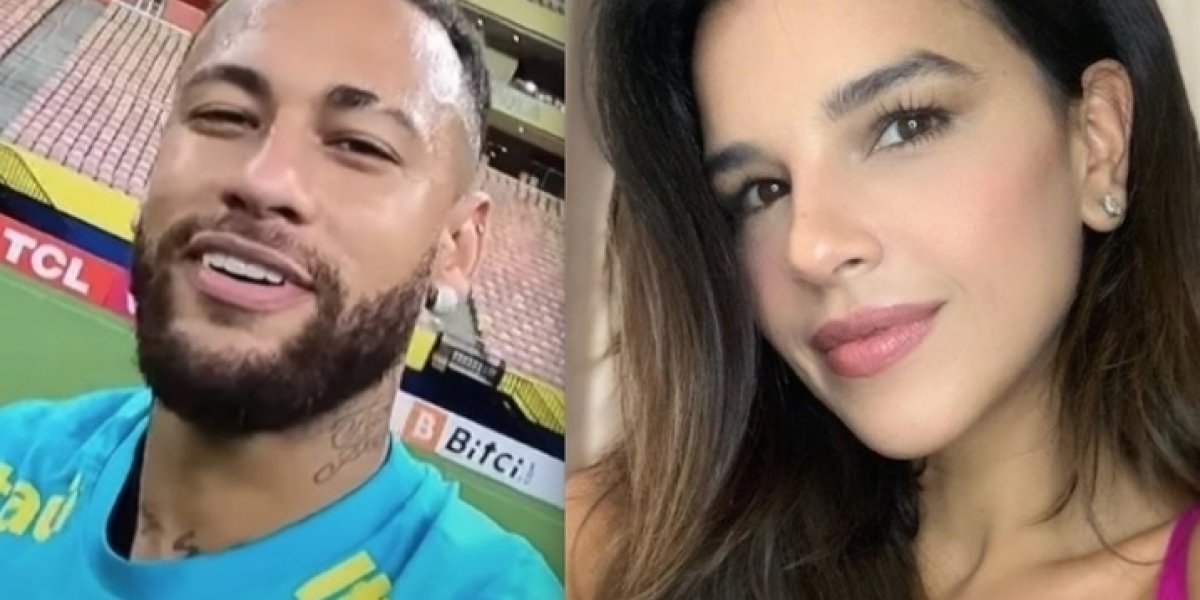 Neymar é flagrado com atriz da Globo e envia buquê após 'date'