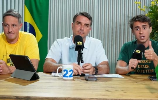 Ao lado de Flávio, Nikolas Ferreira diz que Nordeste dará à direita “a maior votação da história”