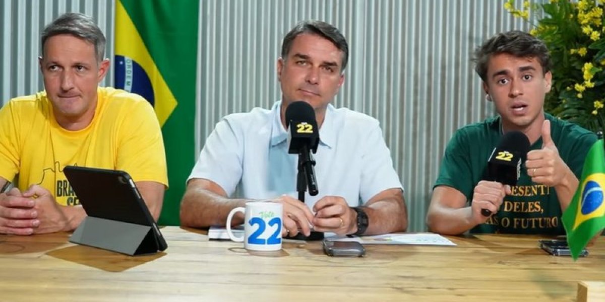 Ao lado de Flávio, Nikolas Ferreira diz que Nordeste dará à direita “a maior votação da história”