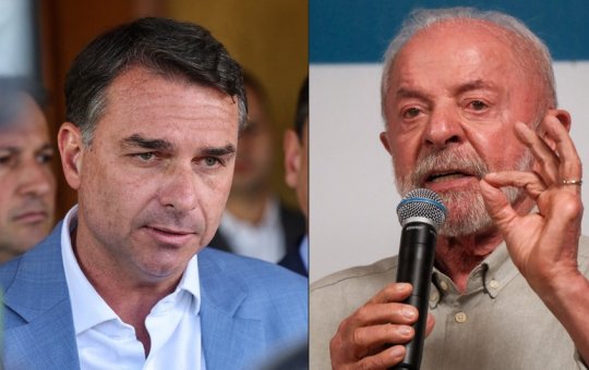 Pesquisa mostra Lula e Flávio com 50% cada no segundo turno