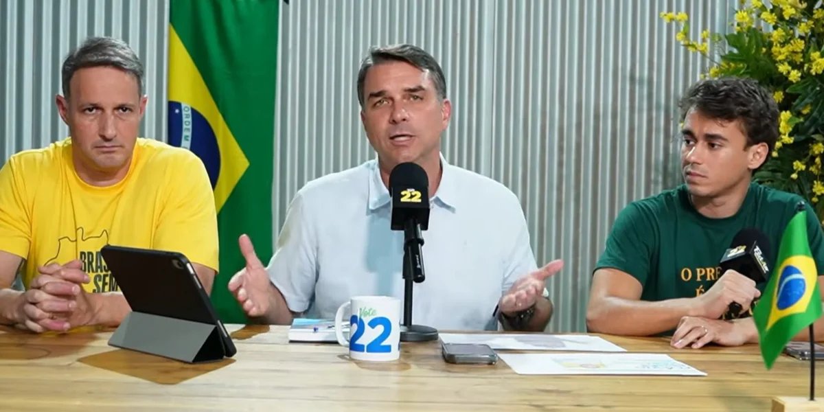 Flávio Bolsonaro critica promessa de ônibus gratuitos de Lula aos fins de semana: “Ele é um artista”