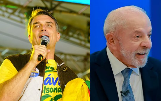 Flávio acusa Lula de reajustar Bolsa Família por interesse eleitoral: "Tá preocupado com sua reeleição"
