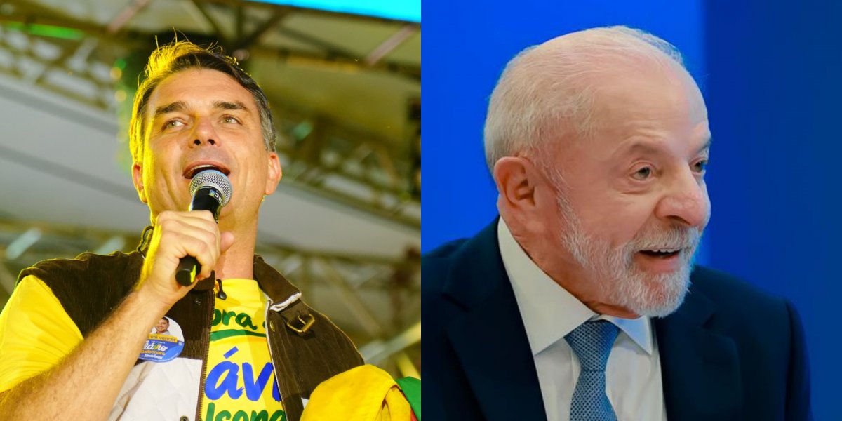 Flávio acusa Lula de reajustar Bolsa Família por interesse eleitoral: "Tá preocupado com sua reeleição"