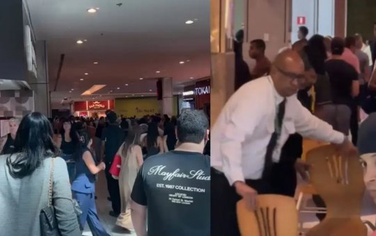 Explosão em restaurante deixa dois feridos no Salvador Shopping