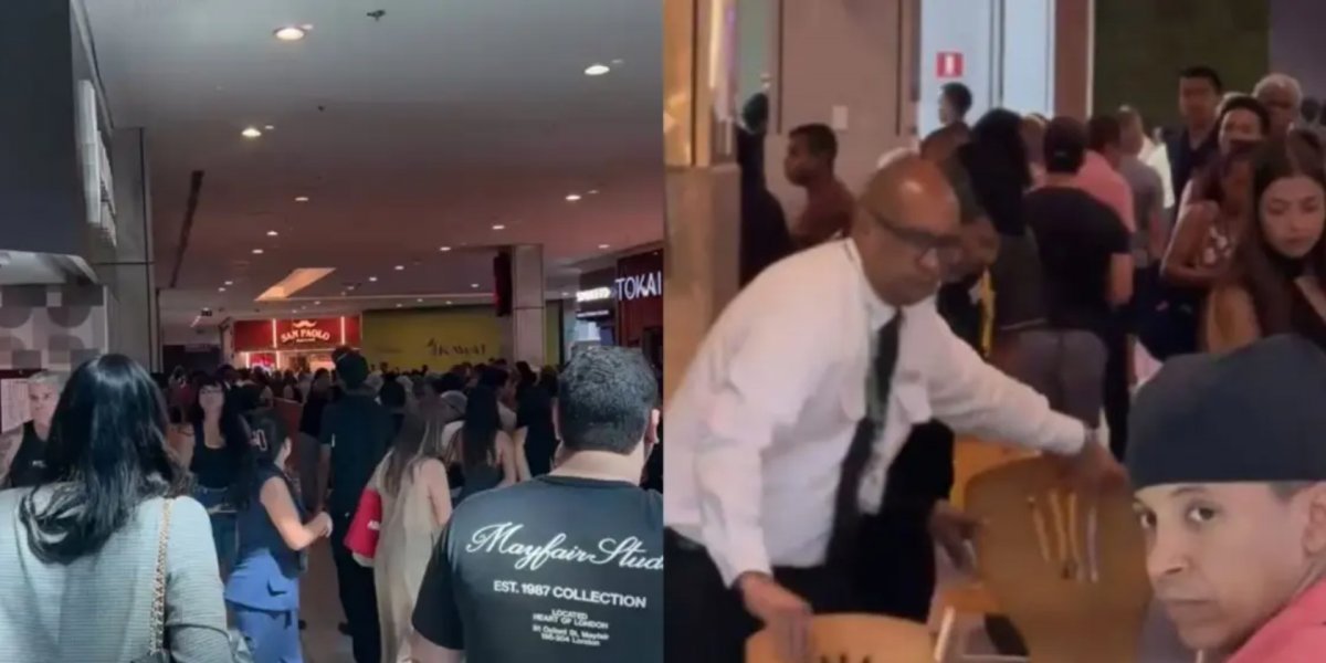 Explosão em restaurante deixa dois feridos no Salvador Shopping