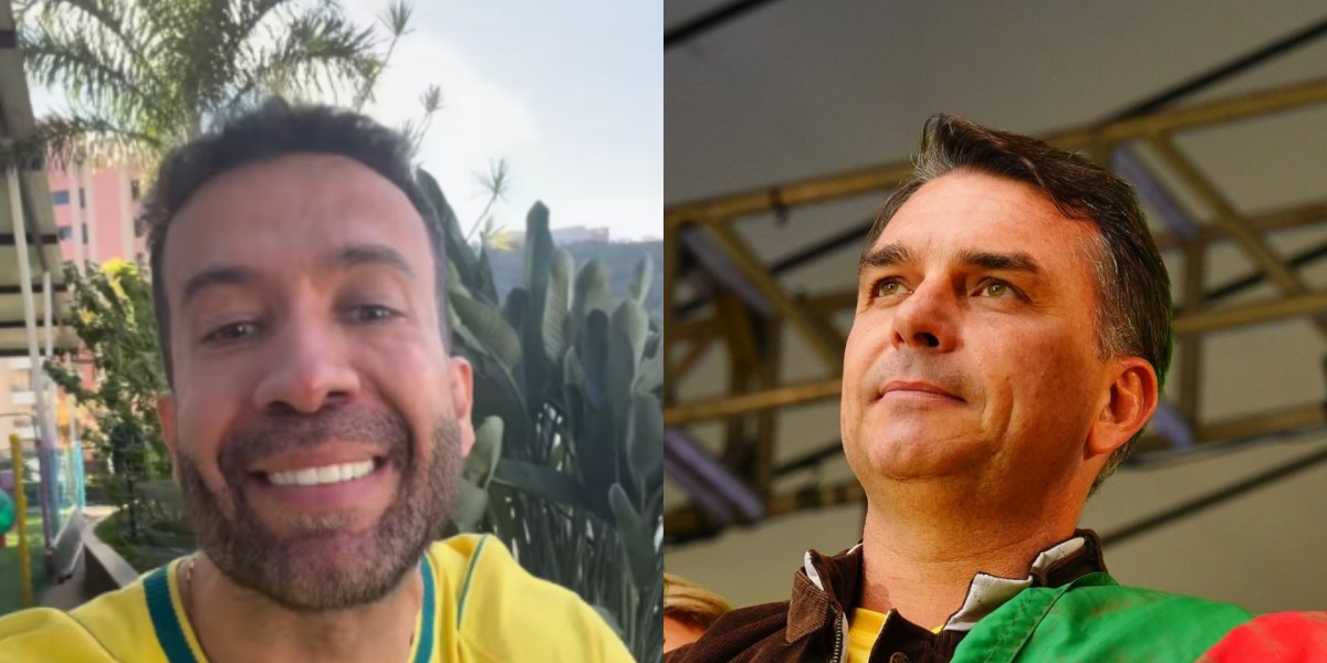 Janones convoca panelaço contra Flávio Bolsonaro durante entrevista na Globo