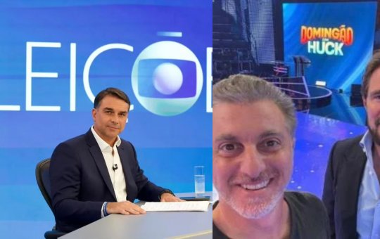 Flávio Bolsonaro cita Luciano Huck ao defender dinheiro de Vorcaro para filme do pai