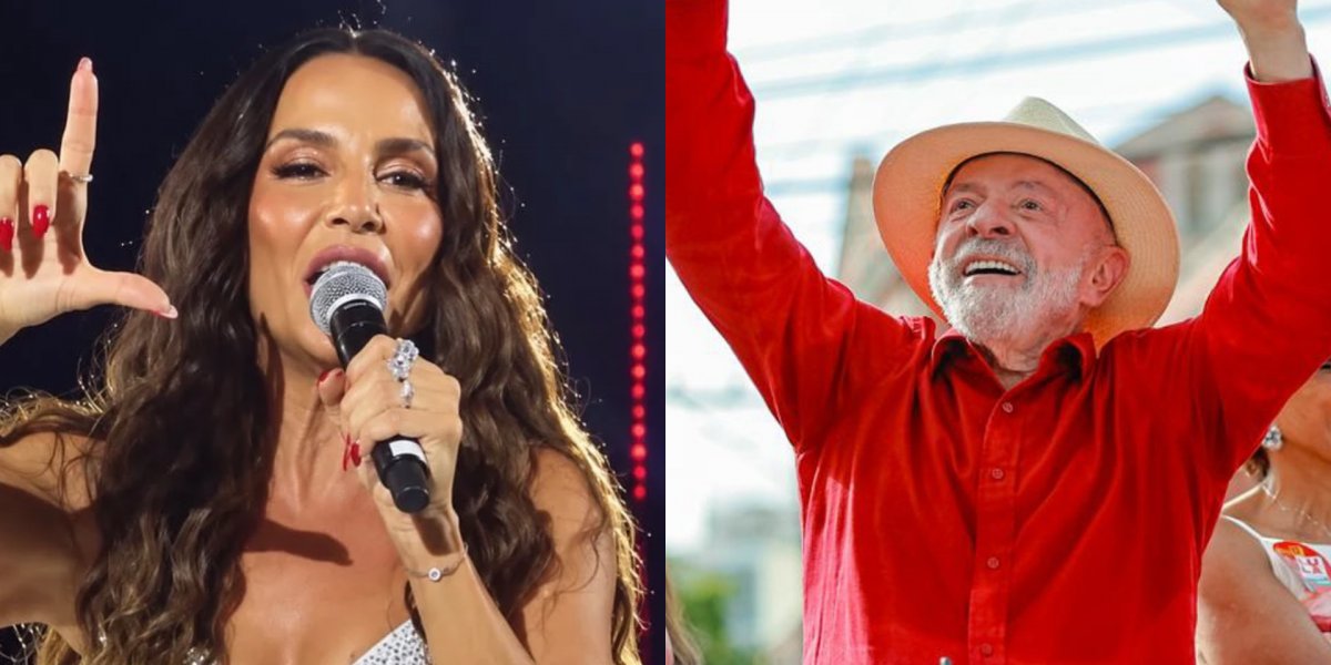 Ivete Sangalo aparece em propaganda eleitoral de Lula após gesto de apoio em show