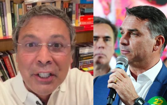 “Você acha que todo mundo é besta?”, questiona Lindbergh ao chamar Flávio de cínico