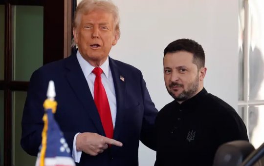 Zelensky critica Trump por suspender sanções contra a Rússia