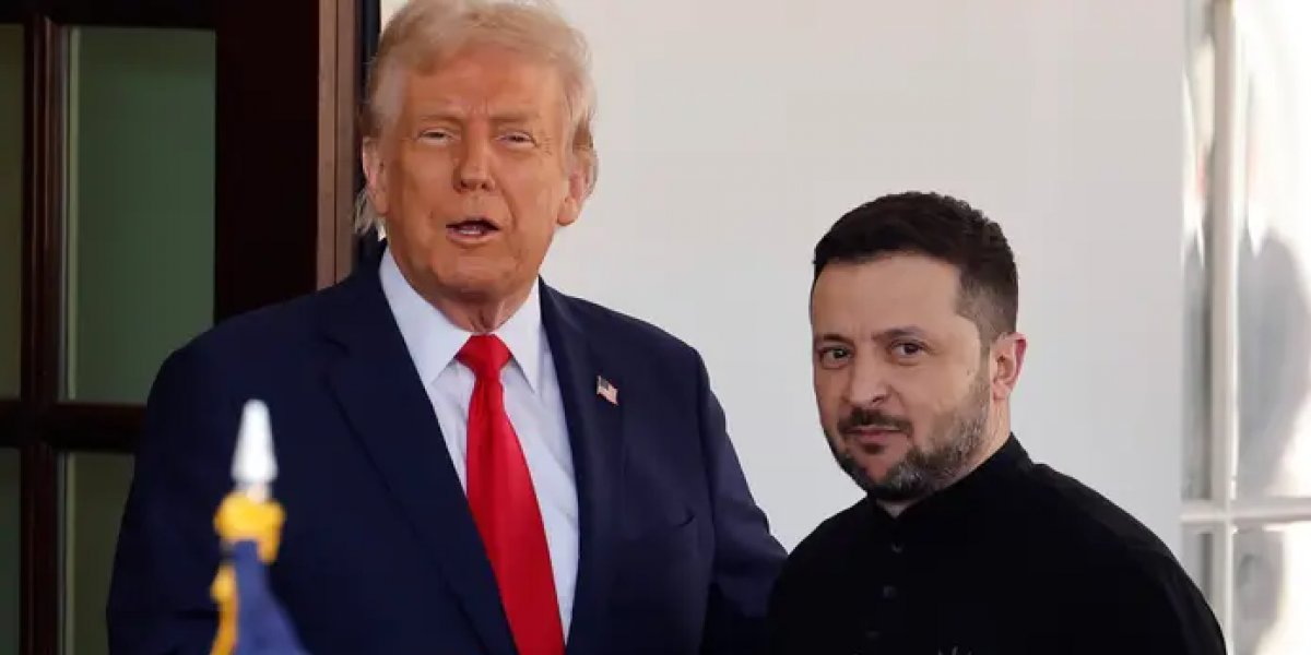 Zelensky critica Trump por suspender sanções contra a Rússia