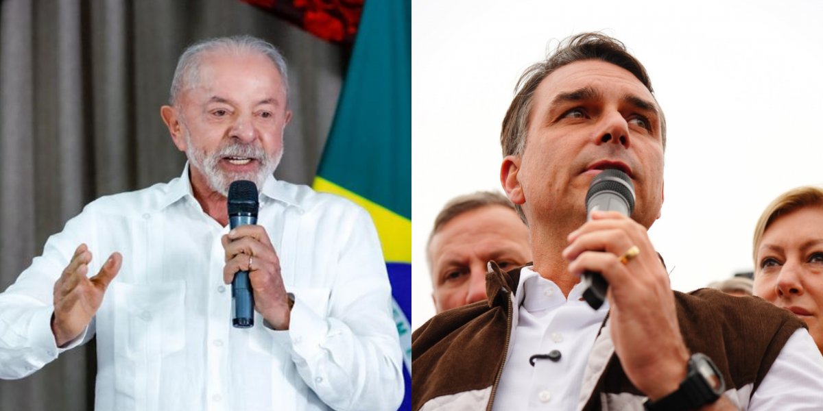 Lula e Flávio Bolsonaro se enfrentam no primeiro debate do 2º turno neste domingo