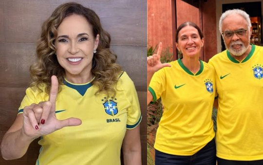 Daniela Mercury e Gilberto Gil cantam em "ato pela democracia" em Salvador