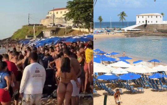 Turista alemão de 66 anos morre afogado na praia do Porto da Barra, em Salvador