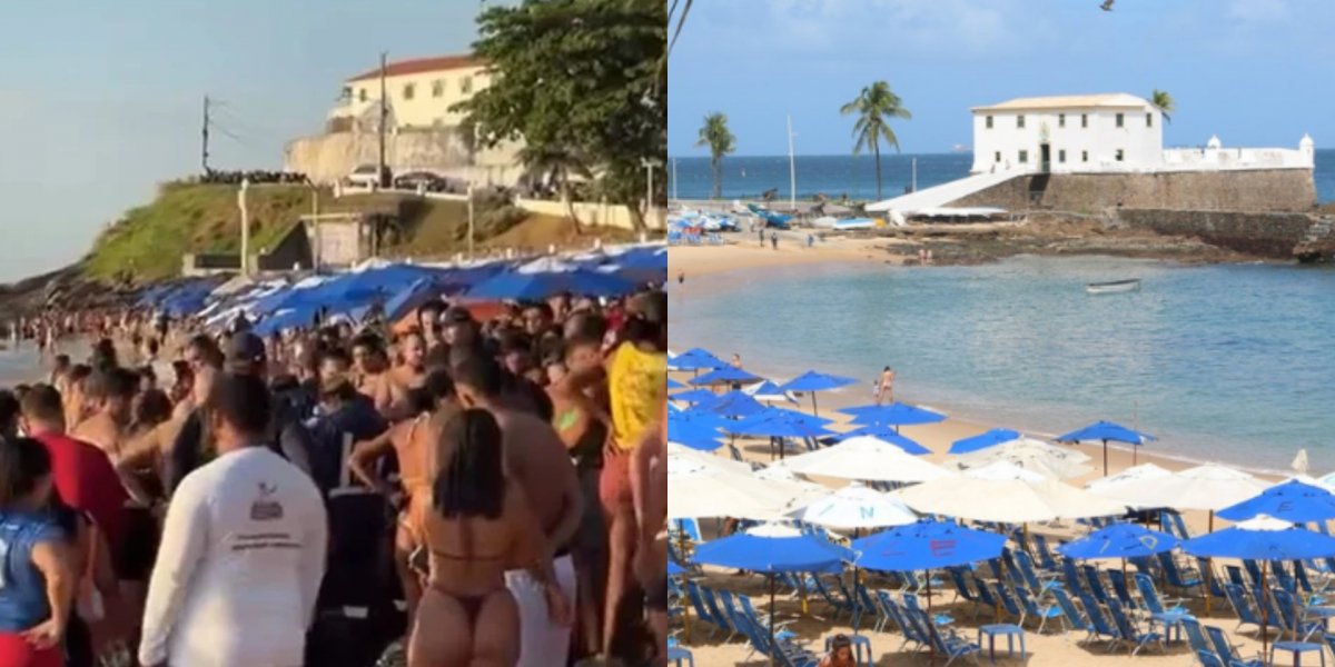 Turista alemão de 66 anos morre afogado na praia do Porto da Barra, em Salvador