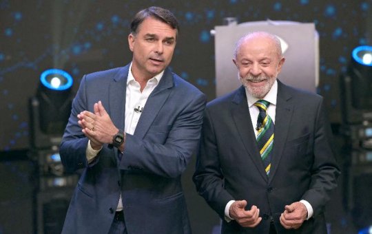Flávio tem 50,3% e Lula, 49,7% dos votos válidos, aponta pesquisa