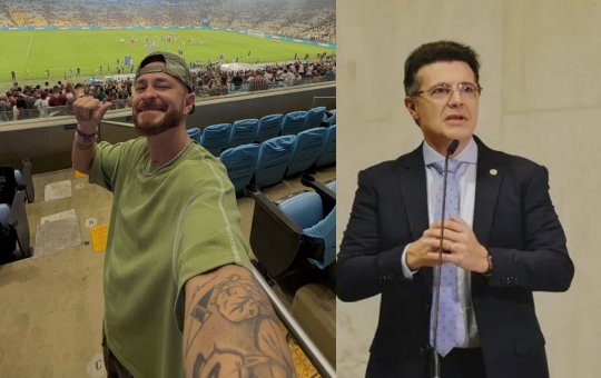 Fred Bruno se pronuncia pela primeira vez após ser atingido por tiro de raspão 