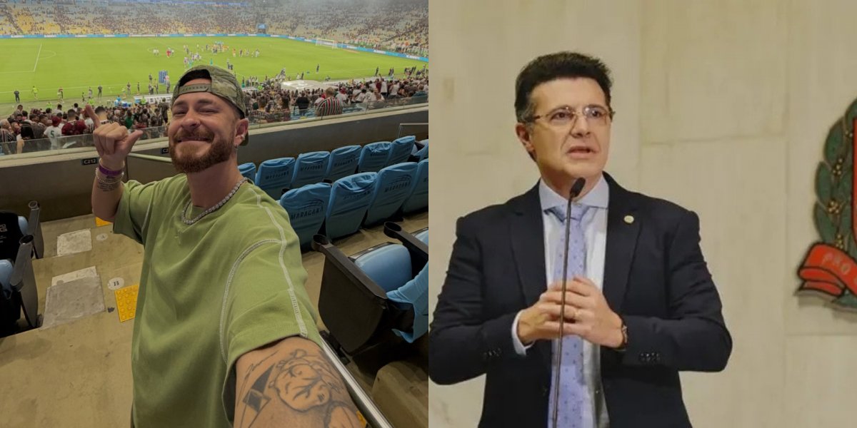 Fred Bruno se pronuncia pela primeira vez após ser atingido por tiro de raspão 